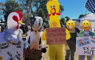 'No Kings Day' Protesters